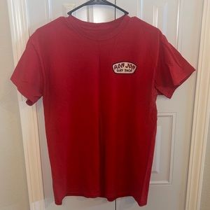 Red Surfboard Ron Jon Surf Shop Tee